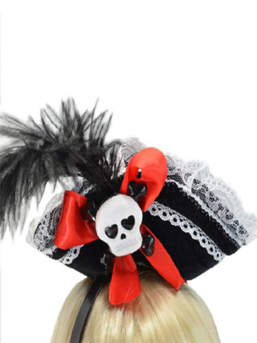 Sombrero pirata mujer