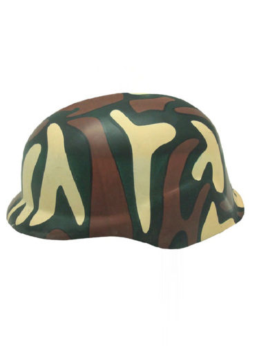 Casco militar camuflado