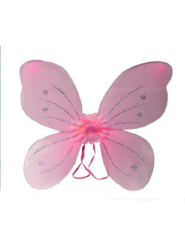 Alitas rosadas de mariposa