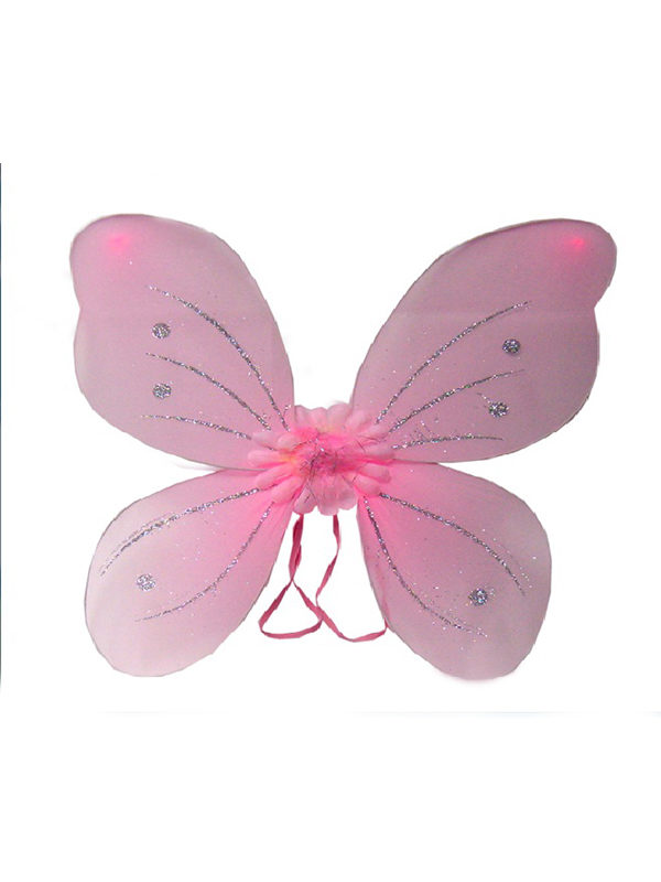Alitas rosadas de mariposa