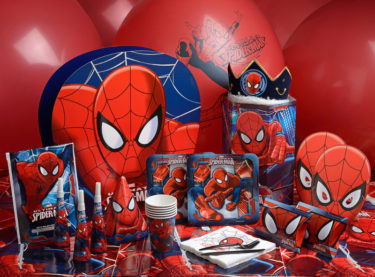 cotillón hombre araña