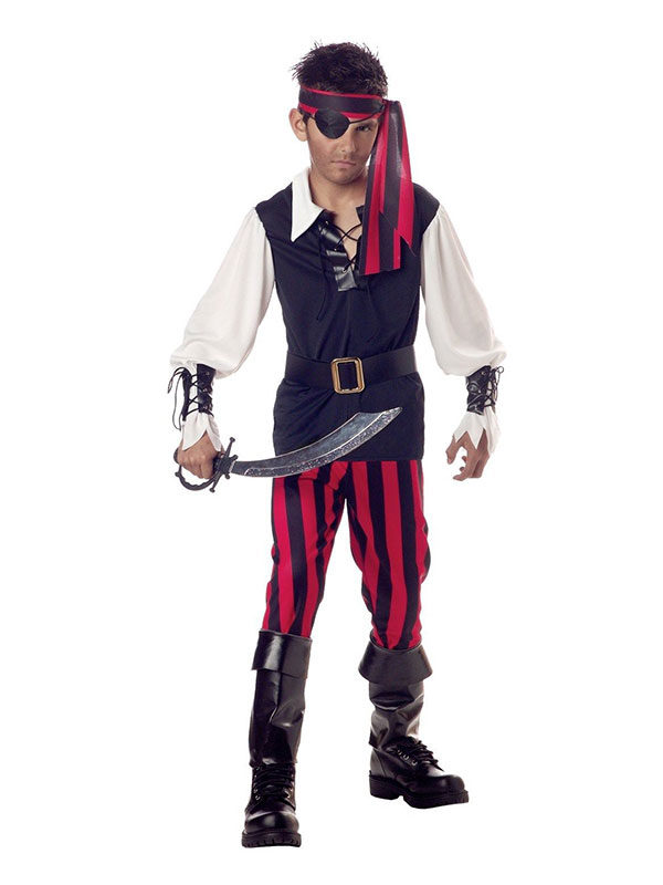 Disfraz Pirata Cara Cortada