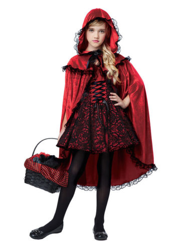 Disfraz Caperucita Roja Con Negro