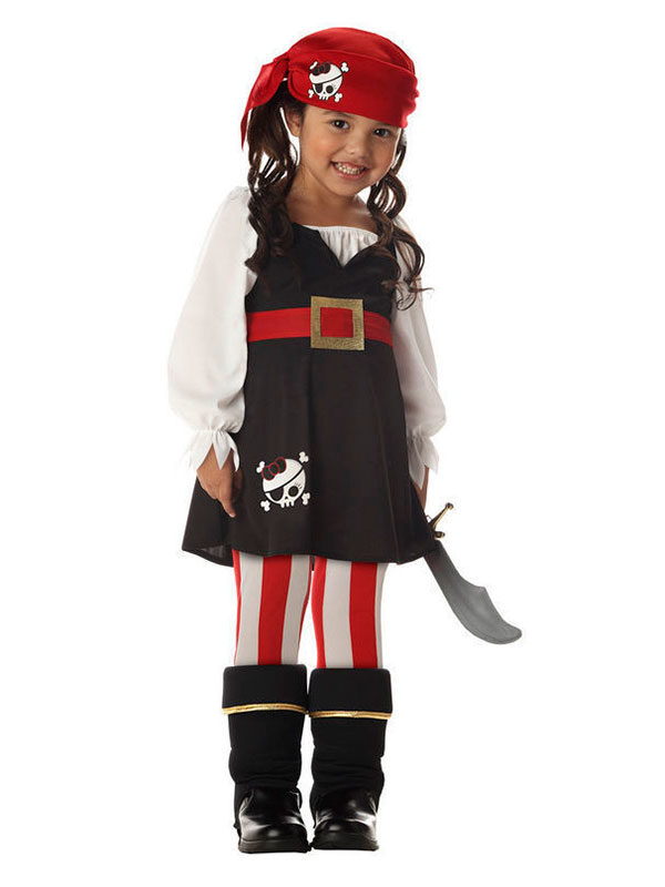Disfraz pequeña pirata