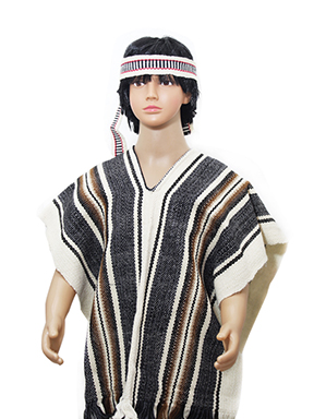 poncho mapuche