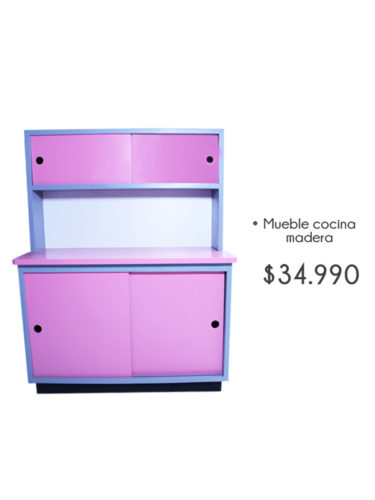 Mueble cocina madera choco choco disfraces juguetes